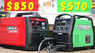 Harbor Freight Titanium 170 VS Lincoln 180 *Welder Battle*