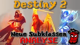 Destiny 2: Neue Subklassen, Skilltrees ANALYSE! Destiny 2 Gameplay [German Deutsch]