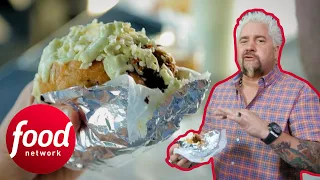 Guy Grabs A Dish That Brings All The Venezuelan Flavours Together | Diners, Drive-Ins & Dives