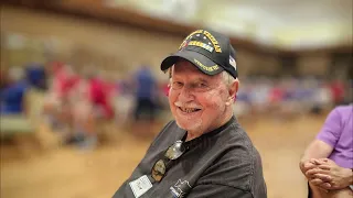 Chief Master Sergeant Bill Muhr's (Retired) presentation at the May Villages Honor Flight meeting.