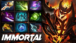 Shadow Fiend Immortal Beast Carry - Dota 2 Pro Gameplay [Watch & Learn]