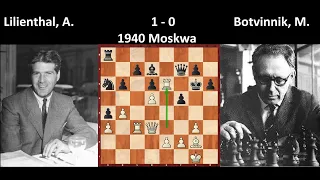 ♟ Dominacja Lilienthala, Botvinnik na kolanach.