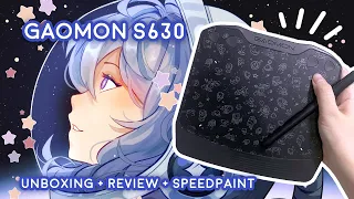 GAOMON S630 - Unboxing + Review + Speedpaint