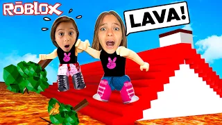 ROBLOX- O CHÃO É LAVA!! Salve-se Quem Puder!!🔥 Mundo da Vivi Games