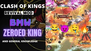 🔥CLASH OF KINGS REVIVAL MOD - BMW ALLIANCE ZEROED KING AND GENERAL KNOWLEGE⚔️👑🗡️