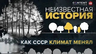 Подчинить деревья и “развернуть” реки. Как СССР бросил вызов природе и пытался менять климат