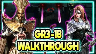 Khamet: Hero Spotlight + GR3-18 Walkthrough ⁂ DAY 47 F2P ⁂ Watcher of Realms