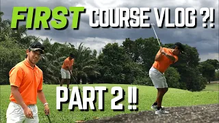 Did I break 80?! Part 2 Course Vlog: Valley Golf North!!