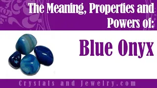 Blue Onyx Gemstone