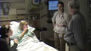 Bedside Rounds on a Pediatric Ward