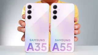 Samsung A55 vs Samsung A35 | Samsung A35 vs Samsung A55 | Which One Is Better ?