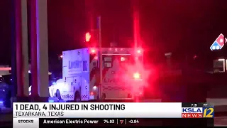 1 killed, 4 others injured in Texarkana, Texas shooting