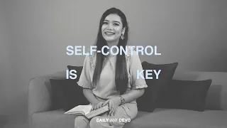Self-Control Is Key — Daily Devo  •  Matthew 26:51-54