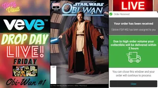 VeVe Drop Day LIVE - Star Wars Obi-Wan #1 Comic Blind Box NFT Drop! w/Special Guest?