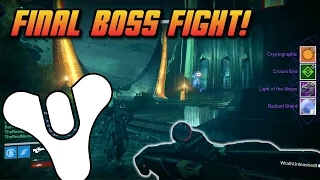 Destiny - Beating Final Boss "Crota's End" Raid - Final Boss Kill/Rewards (Destiny Dark Below)