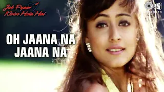 O Jaana Na Jaana | Jab Pyaar Kisise Hota Hai | Salman Khan, Namrata | Kumar Sanu | Lata Mangeshkar