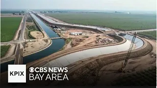 Replacement Central Valley irrigation canal threatened by groundwater pumping