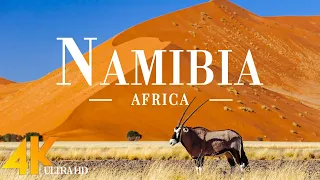 Namibia 4K Ultra HD • Stunning Footage Namibia | Scenic Wildlife Film With Calming Music