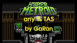Hyper Metroid any% Tool-Assisted Speed run in 28m55s
