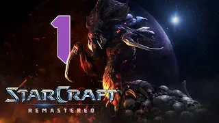 Прохождение StarCraft: Remastered #1 - Среди руин [Эпизод II: Зерги]
