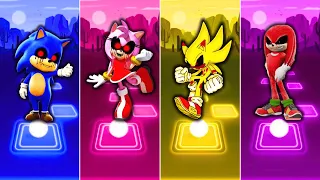 Baby Sonic Exe - Amy Exe - Super Sonic Exe - Knuckles Exe || Tiles Hop EDM Rush