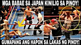 KINILIG ang mga BABAE sa JAPAN sa TIGAS ng PINOY! Pinagapang ang HAPON!