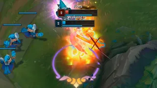 WUKONG vs FIORA at LVL 1