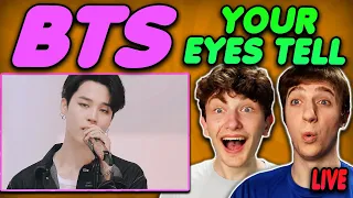 BTS - 'Your Eyes Tell' Live Performance REACTION!!