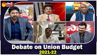 Sakshi Special Debate On Union Budget 2021-2022 | 2021IndiaBudget | Sakshi TV