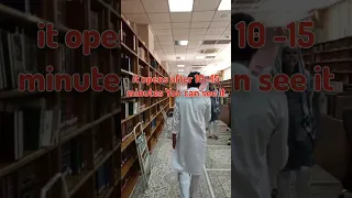 masjid Nabawi PBUH main library #atifwahab #youtubeshorts