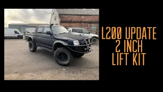 L200 build update part 2 Lee Knowles lift kit