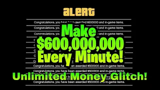 GTA 5 Online Unlimited Money Glitch (Infinite Money & RP)