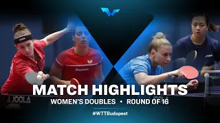 Todorovic/Trigolos vs Mantz/Wan | WTT Contender Budapest 2021 (R16)