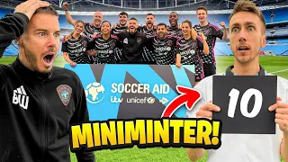 I HELD A YOUTUBER SKILLS COMPETITION - WINNER PLAYS IN SOCCER AID 🤩😱 Ft Danny Aarons, Theo Baker