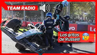 Así fue el choque de George Russell | GP Australia 2024 | F1FD