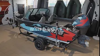 Эта ЛОДКА для Рыбалки ВИДИТ ДАЖЕ НОЧЬЮ! ТЮНИНГ КАТЕРА WINDBOAT 4.6 EvoFish от Fishmaster.pro!