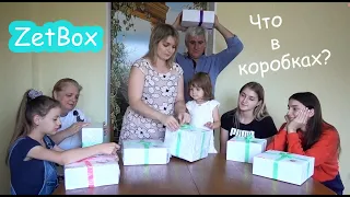 ZetBox распаковка. Что в коробках