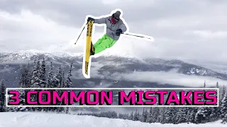 HOW TO SKI | 3 COMMON MISTAKES EVERY NEW SKIER MAKES