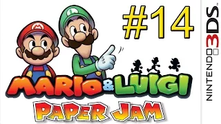 Mario & Luigi Paper Jam {3DS} часть 14 — Большое Плавание