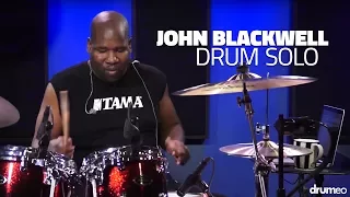 John Blackwell Drum Solo - Drumeo