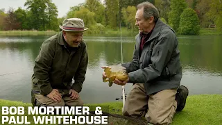 Bob Catches His First Tench at Burghley House | Gone Fishing | Bob Mortimer & Paul Whitehouse