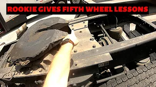 Rookie trucker gives lesson on fifth wheels | Millis Transfer