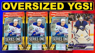 ONLY 3 PACKS?!? - Opening (3) 2023-24 Upper Deck Series 1 Oversized Young Guns Retail Blasters