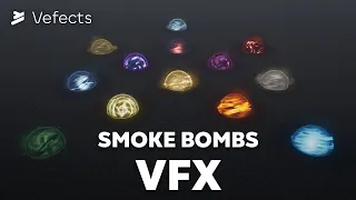 Vefects - Smoke Bombs VFX - Demo Overview Showcase Reel