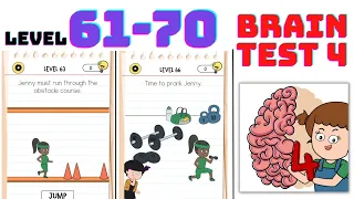 Brain Test 4 Level 61,62,63,64,65,66,67,68,69,70 Answers - Brain Test 4 All Levels (61-70) Answers|