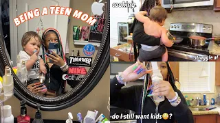 being a TEEN MOM for 24 HOURS! + vlog
