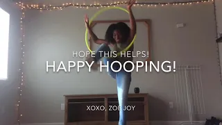 Best Hula Hoop Tricks Slow Motion Break Down- Intermediate to Advanced