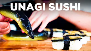 Sushi From A Live Eel