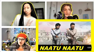 "Naatu Naatu" REACTION| Ram Charan| JR NTR| SS Rajamouli| RRR #rrr #naatunaatu #ramcharan #jrntr