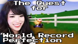 Emiru reacts to Mario Kart 64: The Quest for World Record Perfection by Summoning Salt